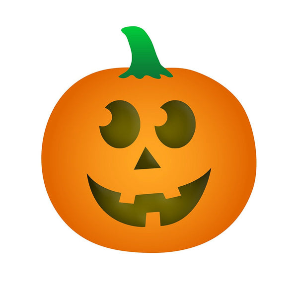 Halloween Pumpkin Face Vinyl Decal Sticker Templates Set Pack Cut Outs