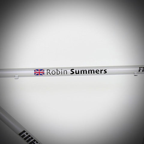 Epic Modz 4x Personalised Name Bike Frame Vinyl Decal Stickers