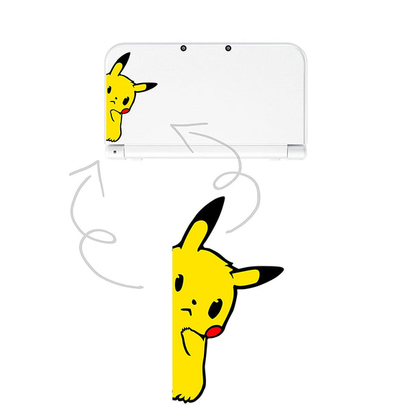 Pokemon Peeking Pikachu Vinyl Decal Sticker Skin Car Bumper Light Switch